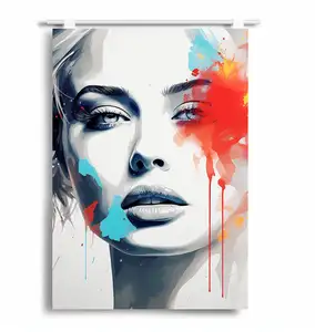 Fabrika fiyat özel posterler renk Modern sanat duvar posterler baskı çin'de en iyi yazıcı