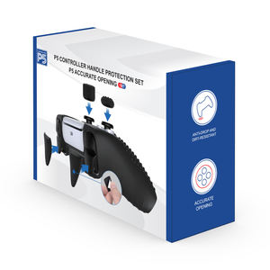 Black Protect From Scratching and <strong>Scuffing</strong> Silicon Skin Cover Kit for PS5 <strong>Controller</strong> Protective case - Product Image 5