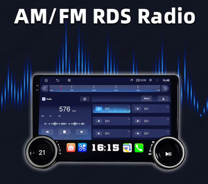 Écran intelligent Android MP5 10,1 pouces avec Carplay sans fil, navigation GPS universelle, double Carplay, TV, <span class=keywords><strong>radio</strong></span> RDS pour tableau de bord de voiture - Product Image 6