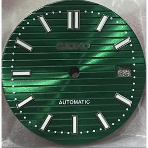 Cadran de montre lumineux vert robuste de 28,5 mm, accessoire de remplacement parfait pour les montres mécaniques NH35 NH36 pour modèles Nautilus - Product Image 5