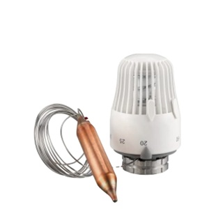 Tête <span class=keywords><strong>thermostatique</strong></span> de chauffage au sol à télécommande neuve d'usine avec capteur à distance, vanne de radiateur pour composants de système CVC - Product Image 2
