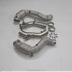 Tuyau d'échappement pour Mercedes-Benz E63S AMG 4.0T en acier inoxydable avec tuyau à haut débit - Product Image 6