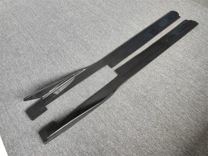 Parachoques lateral de fibra de carbono Real de falda larga con divisor de kit de carrocería diseñado a medida para <span class=keywords><strong>Ferrari</strong></span> <span class=keywords><strong>458</strong></span> <span class=keywords><strong>Italia</strong></span> Spider - Product Image 3