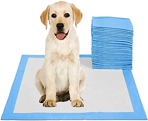 Alfombrilla de entrenamiento para perros, almohadilla absorbente de orina, económica, para cachorros, 45x60Cm, para jaulas desechables