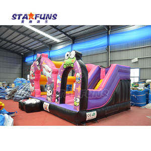 מסחרי פופולרי קריקטורה kuromi מתנפחים להקפיץ בית שקופית קומבו חיצוני קופצני הטירה הלולקה - Product Image 3