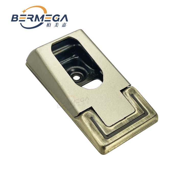 Furniture Hardware Oval Zinc Alloy Support Rail Wardrobe Tube Holder