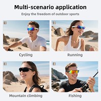 Lunettes intelligentes QY-Pro03 Sports de plein air cyclisme pour lunettes Bluetooth lentilles UV400 pour écouter de la musique répondant à la Protection UV