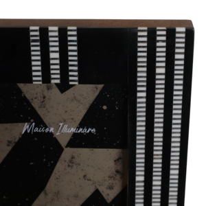Cornice portafoto con design a righe 4x6 pollici per esposizione da tavolo - Product Image 6