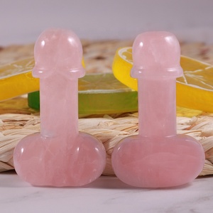 2 inç doğal kuvars kristal <span class=keywords><strong>Penis</strong></span> eril enerji heykel kutsal şifa taşı Reiki meditasyon aracı manevi zanaat sanat - Product Image 6