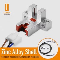 Sensor de Proximidad Fotoeléctrico Infrarrojo de Aleación de Zinc LBS1, IP67, DC5-24V, 50mA, Salida NPN/PNP, Anti-Vibración, Anti-EMI