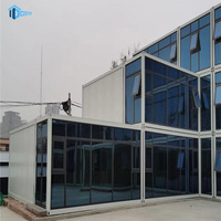 Maisons conteneurs terrasse en bois personnalisables sur Alibaba prêtes à vivre Style de vente en gros pour salon appartement atelier