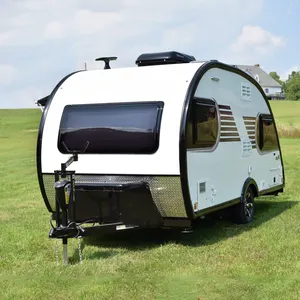 Camping-car léger, confortable, en forme de larme, caravane RV, vente en gros, 2023