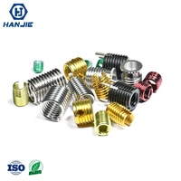 Uso de muebles de madera 1/4 3/16 5/16 5/8 Tornillo autorroscante Inserto de alambre de acero inoxidable Rosca helicoidal