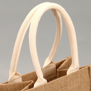 <strong>Custom</strong> Eco Reusable Small <strong>Jute</strong> Gift <strong>Bag</strong> High Quality Burlap Handbag Shopping <strong>Jute</strong> <strong>Tote</strong> <strong>Bag</strong> for Wedding Packing - Product Image 3