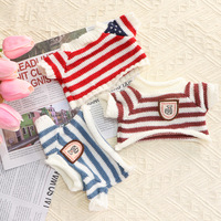 Petits vêtements pour ours en peluche poupée accessoires tête chien en peluche ours remplacement en gros coton sweat pull poupées