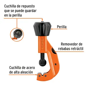 Master con 36 unità di rame tubo di taglio 1/8 'a 1-1/4' lama 18mm, Truper - Product Image 2