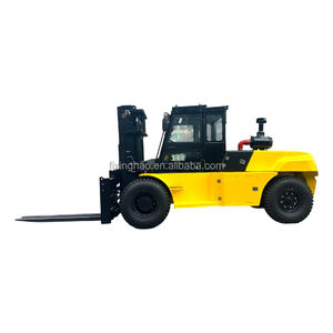 Carretilla elevadora de 12 toneladas, 13 toneladas, 15 toneladas, 16 toneladas para almacén con marca Cummins, motor diésel, carretilla elevadora de servicio pesado con posicionador de horquilla - Product Image 4