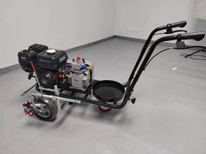 Tay đẩy không có không khí dòng striper vỉa hè lạnh Sơn đường đánh dấu Máy bãi đậu xe sơn dòng striper máy - Product Image 3