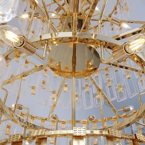 Lámpara de Araña de Cristal Italiana de Estilo Moderno, Grande y Lujosa, para Sala de Estar, con Control Remoto - Product Image 4