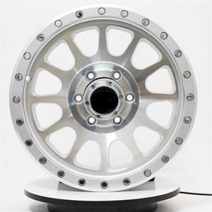 Rines JZB 17x9 18x9 20x9 Multirradio 5x127 6x139.7 con Simulación de Beadlock <span class=keywords><strong>para</strong></span> Camionetas 4x4 Ranger Hilux Tank Jeep Wrangler - Product Image 1
