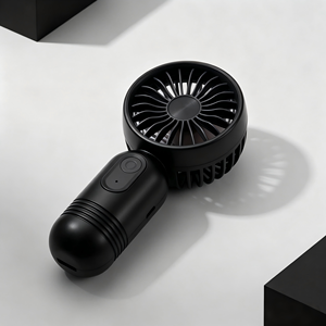 Ventilateur USB portable <span class=keywords><strong>mini</strong></span> 3 vitesses, idéal pour le camping, la voiture, les voyages en extérieur et l'hôtel – Léger et très apprécié - Product Image 4