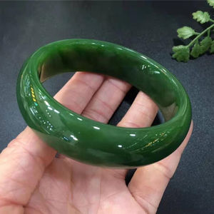 Prezzo all'ingrosso donna Vintage moda braccialetto <span class=keywords><strong>naturale</strong></span> verde <span class=keywords><strong>giada</strong></span> Hetian con diaspro pietra di <span class=keywords><strong>colore</strong></span> verde - Product Image 4