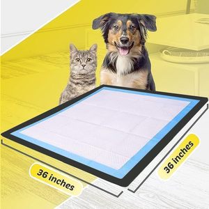 Grand Tapis d'Entraînement Réutilisable pour Chiots avec Support en Silicone pour Tapis de Toilette pour Animaux de Compagnie - Product Image 2