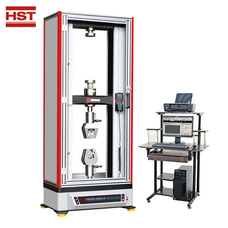 WDW-50 electrónico Universal máquina de prueba + tracción ensayo máquina precio + equipo de laboratorio precio
