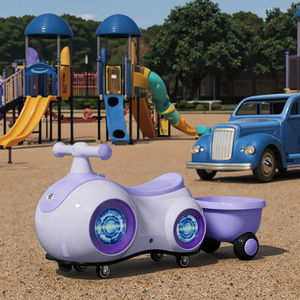 Baby Laufrad für 1-Jährige, 4 Räder, Rutschfahrzeug für Jungen und Mädchen, Geschenk zum Ersten Geburtstag, aus Kunststoff - Product Image 3