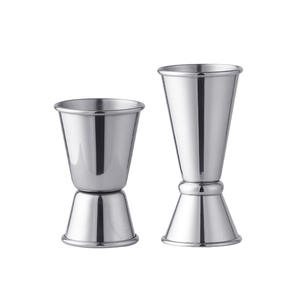 Jigger à cocktail en acier inoxydable gravé au laser, finition cuivre, noir canon, or, argent, pour le rhum et la vodka, pour Russia Abbey's Loch Dhu - Product Image 4