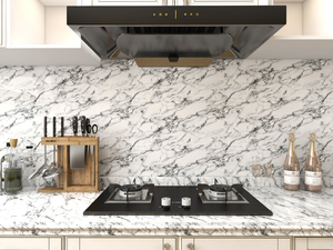 Adesivo da Cucina Autoadesivo MOI Carta da Parati in Vinile PVC Rimovibile Motivo Marmo Impermeabile per Decorazione Cucina - Product Image 3
