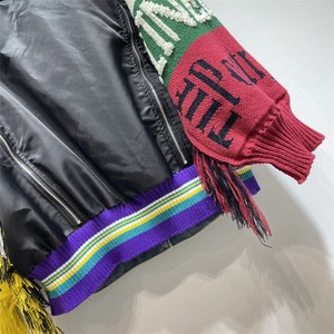 2025 New Arrival Women's Loose Bohemian <strong>Fringe</strong> Heavy Embroidery Patchwork <strong>Denim</strong> <strong>Jacket</strong>, Chic Streetwear Coat for Fall Fashion - Product Image 5