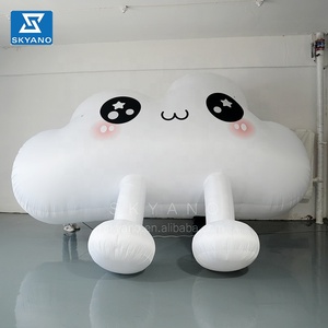 Gonflable Expression Nuage Poupée Dessin Animé Nuage Décoration Ballon Bulle Nuage Gonflable Sculpture Gonflable Art Décoration - Product Image 1