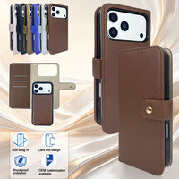 Coque OEM en PU mat floqué, estampage à chaud, style Ins, protection intégrale 360°, antichoc, avec rebord de caméra surélevé, surface lisse, sans support, pour 17/18 Pro Max