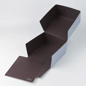 Nhà máy tùy chỉnh in thiết kế cấp thực phẩm giấy bao bì container bánh tráng miệng hộp với logo riêng của bạn - Product Image 3