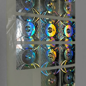 Etiquetas de Seguridad Holográficas Anti-Falsificación, Etiquetas de Garantía Anulable, Número de Serie para Protección Contra Falsificaciones de Jugos - Product Image 3