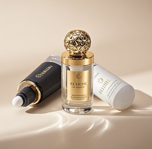 Étiquette personnalisée imperméable pour flacon de parfum, produits de soin de la peau, autocollant de logo pour flacon en <span class=keywords><strong>verre</strong></span>, étiquette de produit cosmétique - Product Image 5