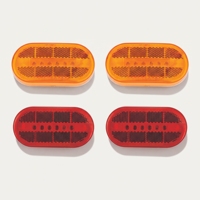 Nouvelle Feu de Positionnement/Clignotant LED Universel 4 Pouces Certifié SAE-DOT IP67 12V pour Remorque, Camping-car, Camion – Montage en Surface Avant/Arrière