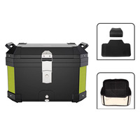 Boîte à bagages arrière pour moto de haute qualité 57L en plastique PP avec fixation rapide