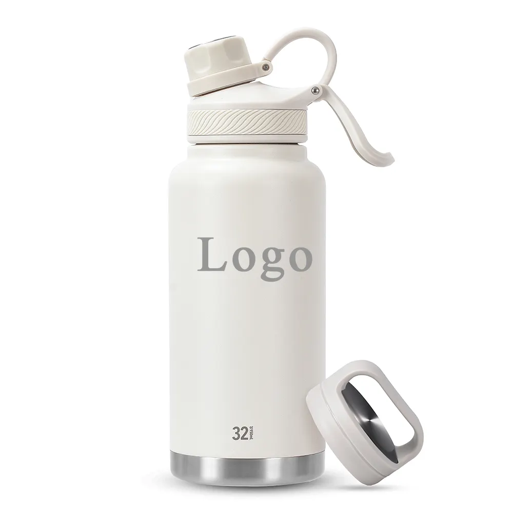 32oz growler bicycle vacuum insulated stainless steel water bottles