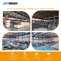 Machine de lavage de voitures automatique sans contact, personnalisable, en libre-service 24h/24 et 7j/7, JET WASH S6, garantie 3 ans, 150 bars d'eau