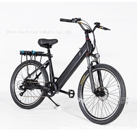 Offre Spéciale APP36V350W VTT électrique pliant de 26 pouces moyeu arrière de cadre en acier à vitesse Variable à 3 vitesses 36V pour le commerce extérieur