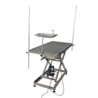 Équipement vétérinaire Table d'opération pour animaux en acier inoxydable 304 adaptée à l'hôpital pour animaux de compagnie de clinique vétérinaire