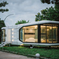 Privé personnalisé mobile club hôtel maison préfabriquée de luxe 20 pieds 40 pieds mobile conteneur camion maison préfabriquée