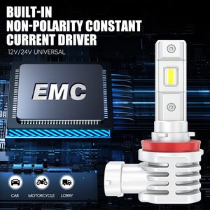 Lanseko 9005 VX Pro 8000LM 20W 6000K LED Đèn Pha Bóng Đèn H4 H3 <span class=keywords><strong>H7</strong></span> <span class=keywords><strong>H7</strong></span> H11 9006 Với Suijing Chip Cho Xe LED Ánh Sáng - Product Image 4