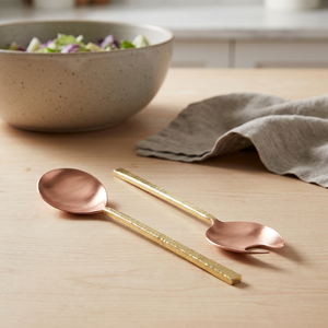Ensemble de couverts pour salade - Acier inoxydable 18/10 - 6 pièces - Couverts de luxe pour restaurants et usage domestique - Product Image 3