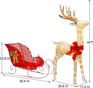 Fábrica al aire libre LED 3D escultura <span class=keywords><strong>Navidad</strong></span> alambre decorativo LED <span class=keywords><strong>ciervo</strong></span> <span class=keywords><strong>Navidad</strong></span> <span class=keywords><strong>exterior</strong></span> motivo luces tema luces exteriores - Product Image 6