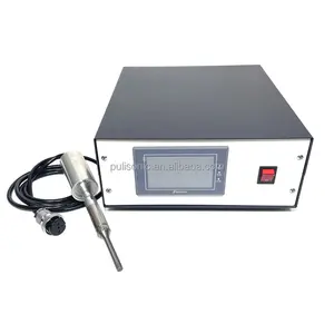 Sonda de sonicador vibratorio homogeneizador ultrasónico pequeño de laboratorio universitario con fuente de alimentación para extracción de aceite esencial