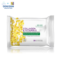 Lingettes humides démaquillantes à l'essence de plantes personnalisées Lingettes démaquillantes pour nettoyage en profondeur du visage pour femmes
