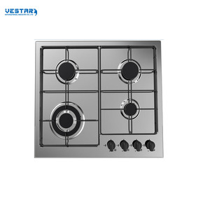 La mejor encimera de gas de quemador rápido de cocina plana montada al ras de 4 <span class=keywords><strong>para</strong></span> gas LP doméstico y de hotel - Product Image 4